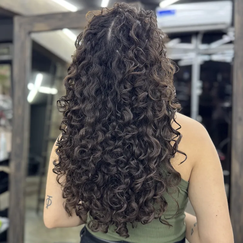 Trabajo de corte rizado